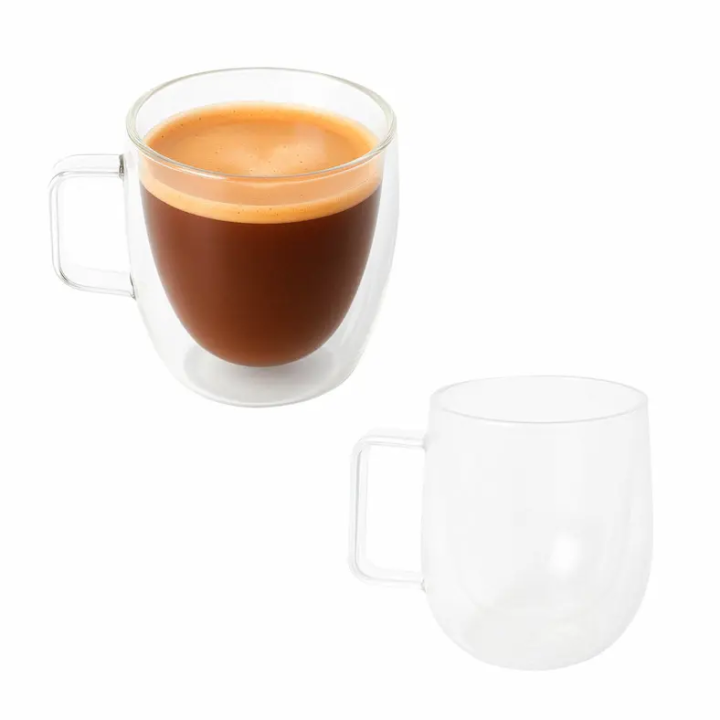 taza de vidrio de 350 ml
