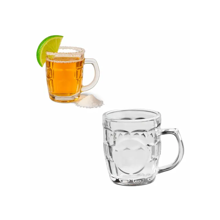 shot de vidrio de 55 ml